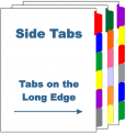 Create Your Own Index Tabs<br>18 Tabs per Set