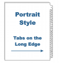 A - Z Portrait Style<br>1/26 Cut