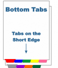 Create Your Own Index Tabs<br>9 Tabs per Set