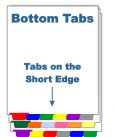 Create Your Own Index Tabs<br>18 Tabs per Set