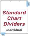 <h2>Chart Dividers - Healthcare<br>Preprinted, Single Titles</h2>Alphabetical